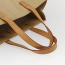 LOUIS VUITTON Monogram Vernis Reade MM Hand Bag Beige M91141 LV Auth 169234-7