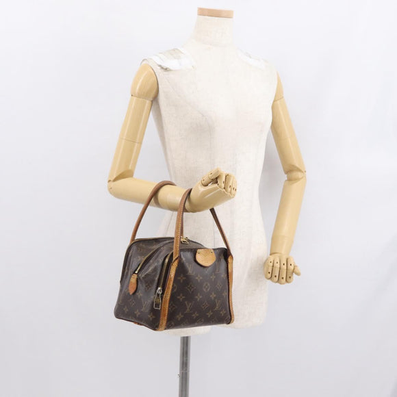 LOUIS VUITTON Monogram Male BB Hand Bag M41071 LV Auth 169243