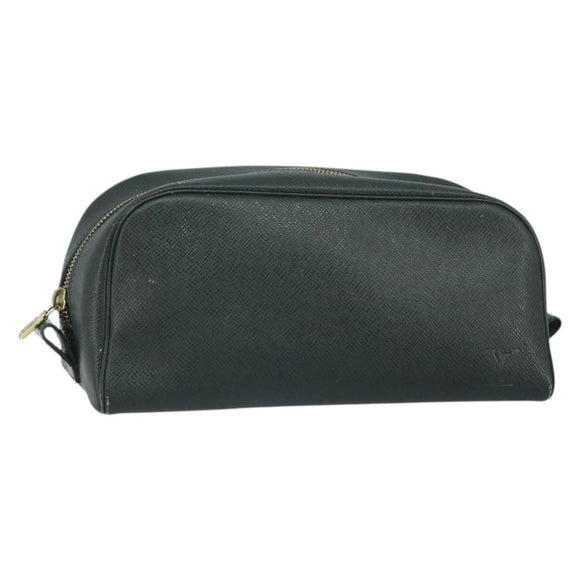 LOUIS VUITTON Taiga Trousse Toilette PM Clutch Bag Epicea M30224 LV Auth 169251
