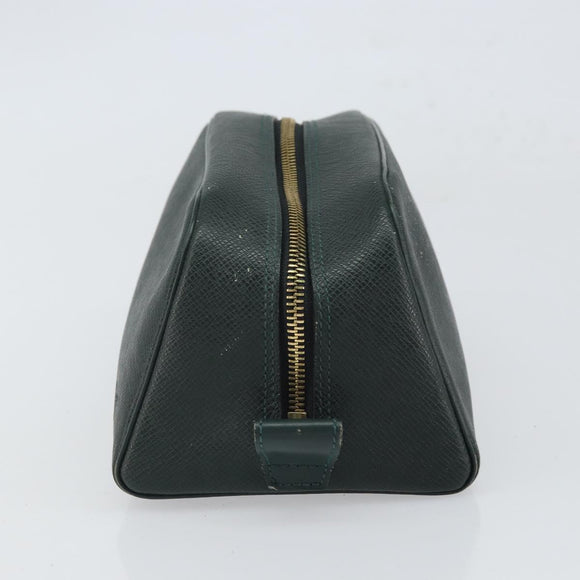 LOUIS VUITTON Taiga Trousse Toilette PM Clutch Bag Epicea M30224 LV Auth 169251