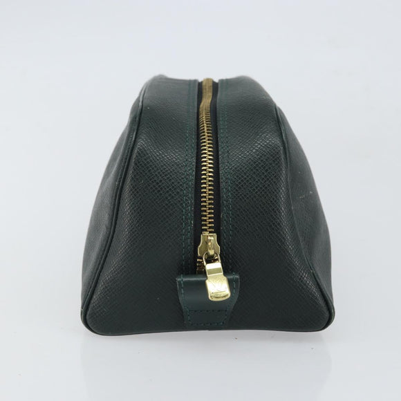 LOUIS VUITTON Taiga Trousse Toilette PM Clutch Bag Epicea M30224 LV Auth 169251