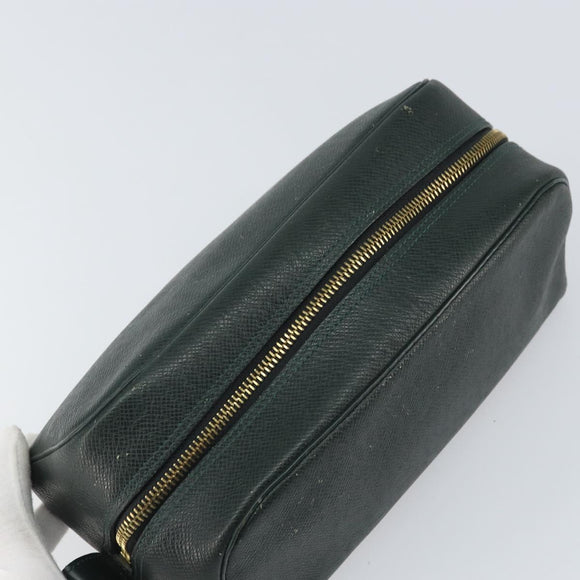 LOUIS VUITTON Taiga Trousse Toilette PM Clutch Bag Epicea M30224 LV Auth 169251