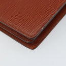 LOUIS VUITTON Epi Capuchin Shoulder Bag Brown M52343 LV Auth 169254-9