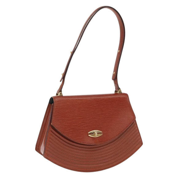 LOUIS VUITTON Epi Tilsitt Shoulder Bag Brown M52483 LV Auth 169259