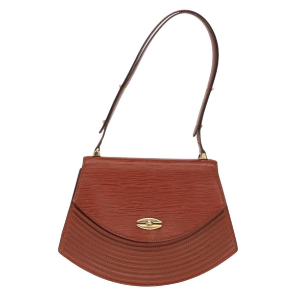 LOUIS VUITTON Epi Tilsitt Shoulder Bag Brown M52483 LV Auth 169259