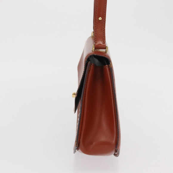 LOUIS VUITTON Epi Tilsitt Shoulder Bag Brown M52483 LV Auth 169259