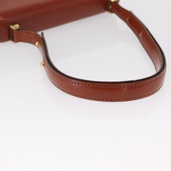 LOUIS VUITTON Epi Tilsitt Shoulder Bag Brown M52483 LV Auth 169259