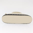 SAINT LAURENT Hand Bag Leather White Auth 169261V-10