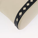 SAINT LAURENT Hand Bag Leather White Auth 169261V-11