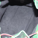 LOUIS VUITTON Epi Petit Noe Shoulder Bag Bicolor Green Red M44147 Auth 169262-11