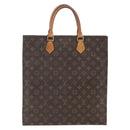 LOUIS VUITTON Monogram Sac Plat Hand Bag M51140 LV Auth 169269-2