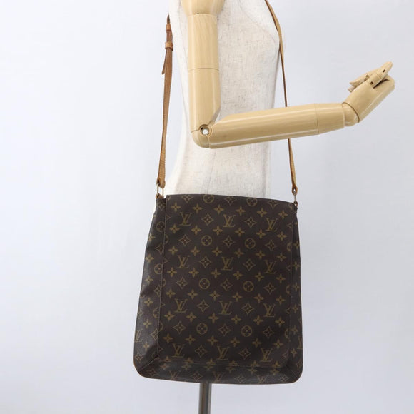 LOUIS VUITTON Monogram Musette Shoulder Bag M51256 LV Auth 169272