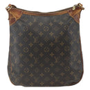 LOUIS VUITTON Monogram Odeon MM Shoulder Bag M56389 LV Auth 169273-2