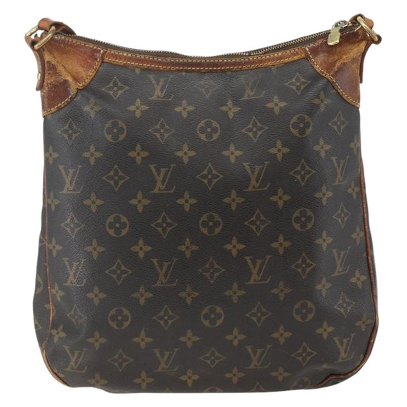 LOUIS VUITTON Monogram Odeon MM Shoulder Bag M56389 LV Auth 169273