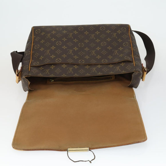 LOUIS VUITTON Monogram Abbesses Shoulder Bag M45257 LV Auth 169279