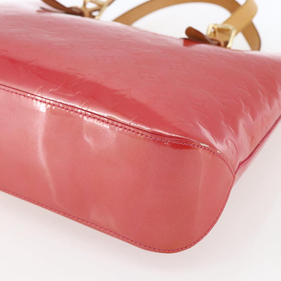 LOUIS VUITTON Vernis Brentwood Shoulder Bag Fran Boise M9151F LV Auth 169285