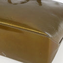 LOUIS VUITTON Monogram Vernis Wilshire MM Bag Gris Art Deco M91648 Auth 169286-10