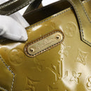 LOUIS VUITTON Monogram Vernis Wilshire MM Bag Gris Art Deco M91648 Auth 169286-14