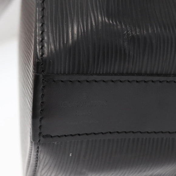 LOUIS VUITTON Epi Sac Depaule GM Shoulder Bag Black M80155 LV Auth 169288