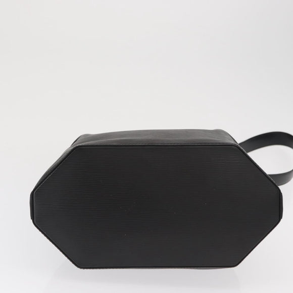 LOUIS VUITTON Epi Sac Depaule GM Shoulder Bag Black M80155 LV Auth 169288