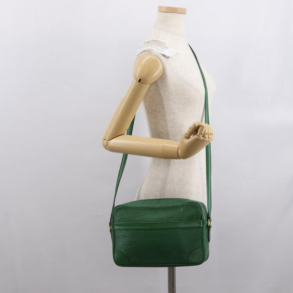 LOUIS VUITTON Epi Trocadero 27 Shoulder Bag Green M52314 LV Auth 169289