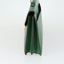 LOUIS VUITTON Epi Serviette Conseiller Briefcase Green M54424 LV Auth 169292-3