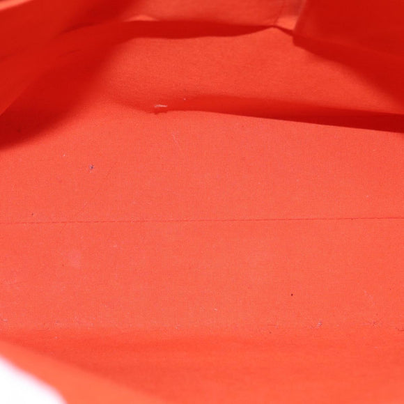 LOUIS VUITTON Monogram Vernis Fluo Reade MM Bag Orange Pink M91902 Auth 169293V