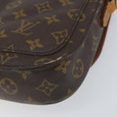 LOUIS VUITTON Monogram Saint Cloud MM Shoulder Bag M51243 LV Auth 169298-10