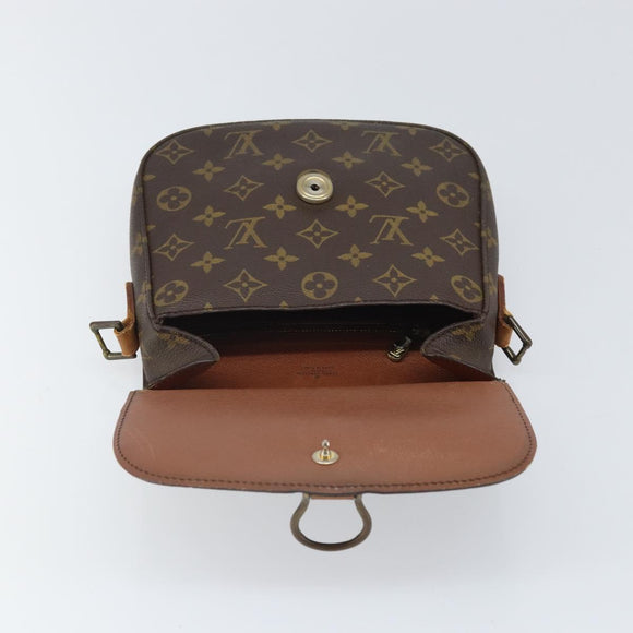 LOUIS VUITTON Monogram Saint Cloud MM Shoulder Bag M51243 LV Auth 169298