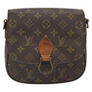 LOUIS VUITTON Monogram Saint Cloud MM Shoulder Bag M51243 LV Auth 169298-2