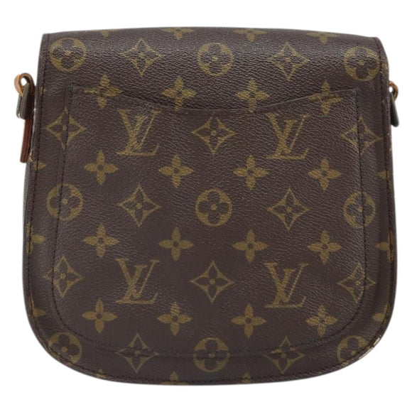 LOUIS VUITTON Monogram Saint Cloud MM Shoulder Bag M51243 LV Auth 169298