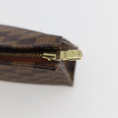 LOUIS VUITTON Damier Ebene Poche Toilette 26 Pouch N47543 LV Auth 169310-8