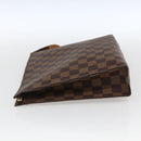 LOUIS VUITTON Damier Ebene Poche Toilette 26 Pouch N47543 LV Auth 169310-3