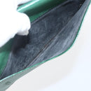 LOUIS VUITTON Epi Montaigne 23 Clutch Bag Green M52664 LV Auth 169311-11