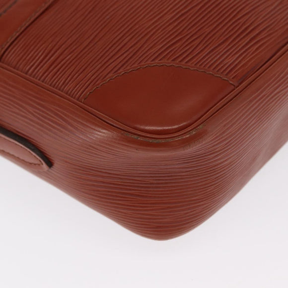 LOUIS VUITTON Epi Trocadero 27 Shoulder Bag Brown M52313 LV Auth 169313