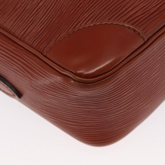 LOUIS VUITTON Epi Trocadero 27 Shoulder Bag Brown M52313 LV Auth 169313