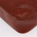 LOUIS VUITTON Epi Trocadero 27 Shoulder Bag Brown M52313 LV Auth 169313-17