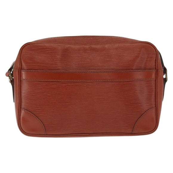 LOUIS VUITTON Epi Trocadero 27 Shoulder Bag Brown M52313 LV Auth 169313