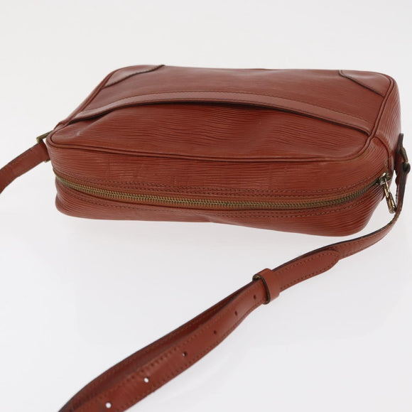 LOUIS VUITTON Epi Trocadero 27 Shoulder Bag Brown M52313 LV Auth 169313