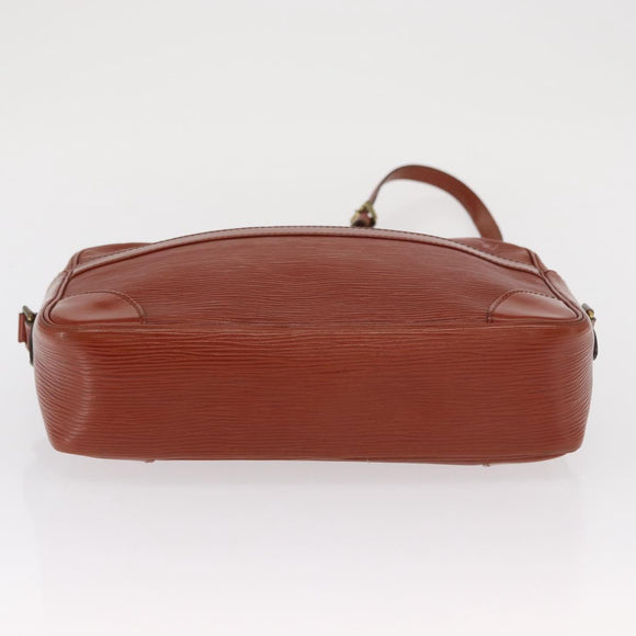 LOUIS VUITTON Epi Trocadero 27 Shoulder Bag Brown M52313 LV Auth 169313