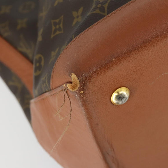 LOUIS VUITTON Monogram Sac Weekend GM Draagtas M42420 LV Auth 169314