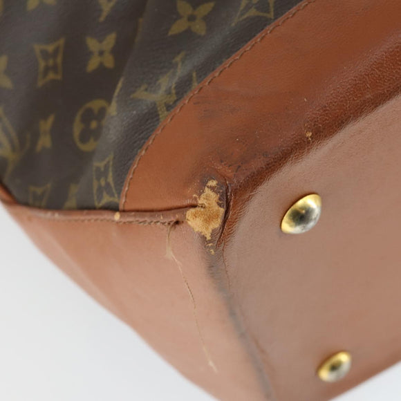 LOUIS VUITTON Monogram Sac Weekend GM Draagtas M42420 LV Auth 169314