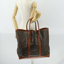 LOUIS VUITTON Monogram Sac Weekend GM Draagtas M42420 LV Auth 169314-21