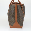 LOUIS VUITTON Monogram Sac Weekend GM Draagtas M42420 LV Auth 169314-4
