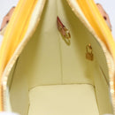 LOUIS VUITTON Monogram Vernis Houston Hand Bag Lime Yellow M91055 LV Auth 169336-20