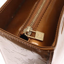 LOUIS VUITTON Monogram Vernis Columbus Tote Bag Bronze M91134 LV Auth 169337-10