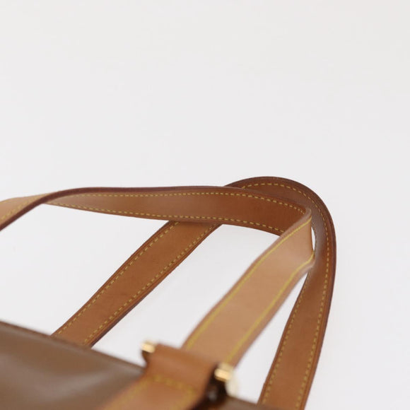 LOUIS VUITTON Monogram Vernis Columbus Tote Bag Bronze M91134 LV Auth 169337