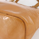 LOUIS VUITTON Monogram Vernis Houston Bag Marshmallow Pink M91302 LV Auth 169342-14