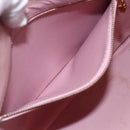 LOUIS VUITTON Monogram Vernis Houston Bag Marshmallow Pink M91302 LV Auth 169342-21