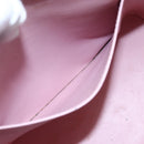 LOUIS VUITTON Monogram Vernis Houston Bag Marshmallow Pink M91302 LV Auth 169342-22